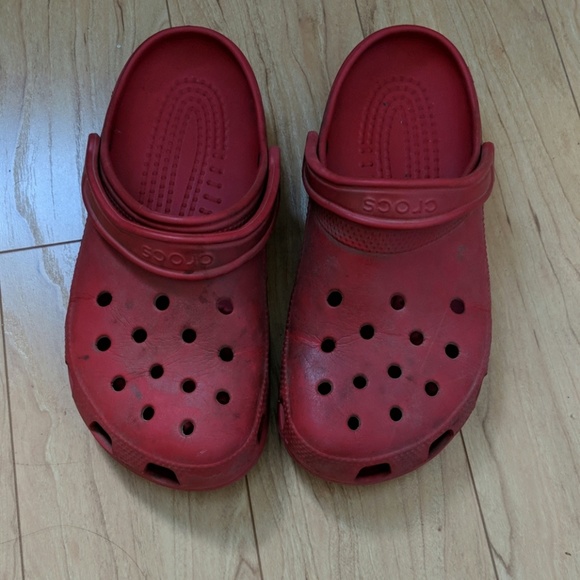 CROCS Shoes - Red Crocs